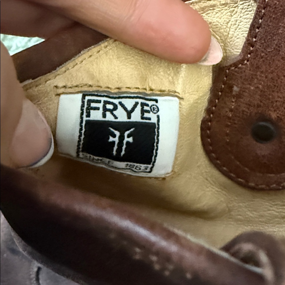 Frye Rustic Brown Ankle Booties - image 2